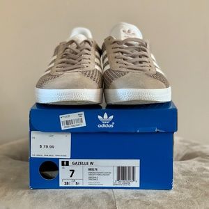 ADIDAS Shoes Gazelle Women Vap Grey Primeknit